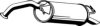 TOYOT 1743021031 End Silencer